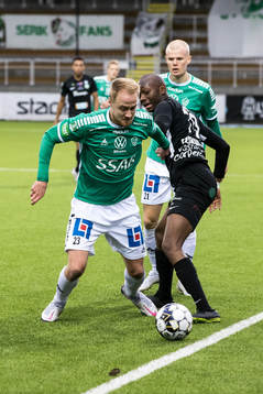 Brages Oscar Lundin och Västerås Moonga Simba