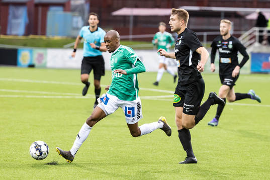 Brages Bantu Mzwakali och Västerås Simon Johansson