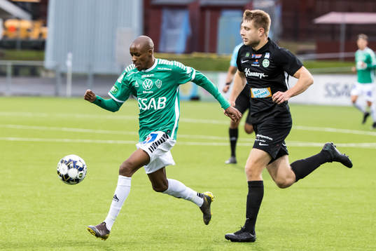 Brages Bantu Mzwakali och Västerås Simon Johansson