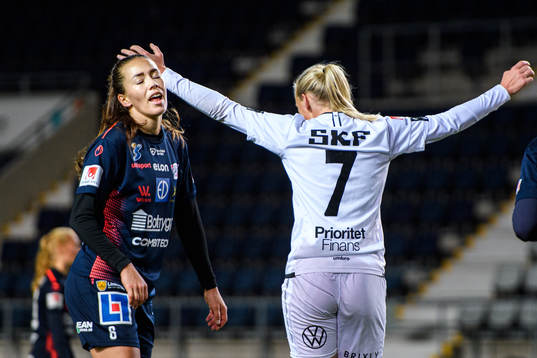 Linköpings Wilma Thörnkvist deppar