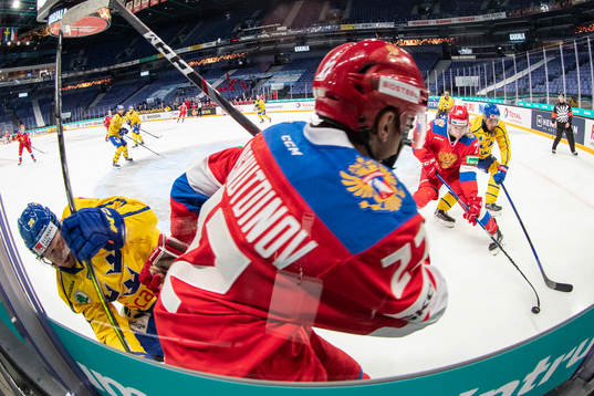 Linus Ölund #36, SWE, Marat Khusnutdinov #22, RUS