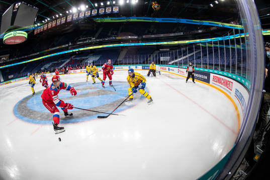 Semyon Chistyakov #6, RUS, Gustav Backström #5, SWE