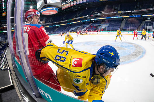 Egor Afanasyev #10, RUS, Jesper Sellgren #58, SWE
