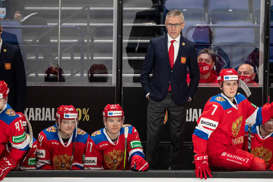 Head Coach Igor Larionov, RUS