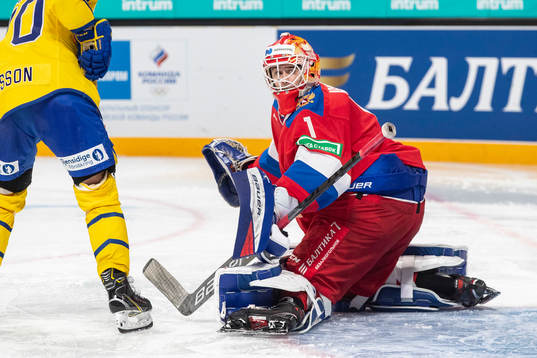 Yaroslav Askarov #1, RUS, Jacob Nilsson #70, SWE