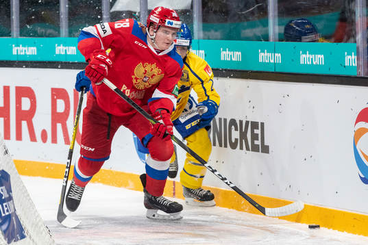 Kirill Kirsanov #78, RUS, Andreas Wingerli #24, SWE