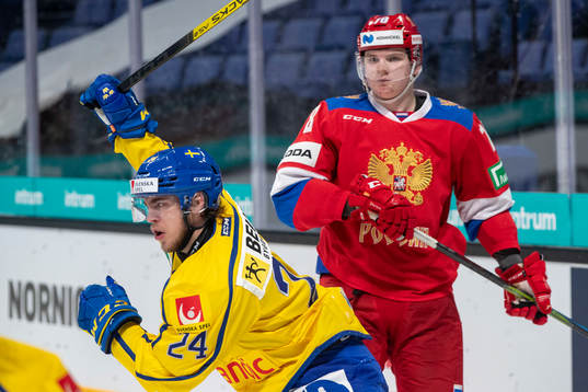 Kirill Kirsanov #78, RUS, Andreas Wingerli #24, SWE