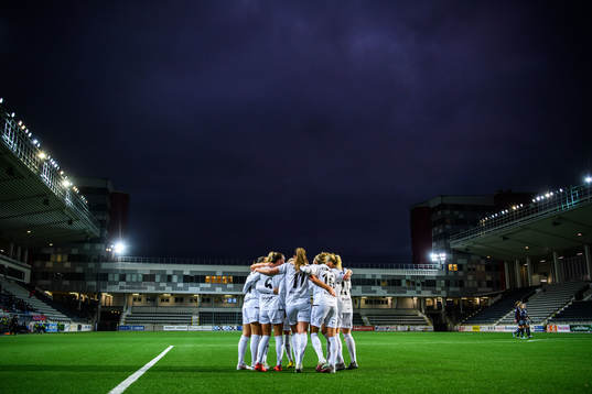 Göteborgs spelare jublar