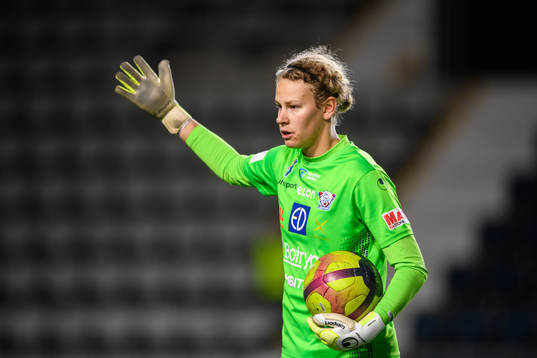Linköpings målvakt Cajsa Andersson