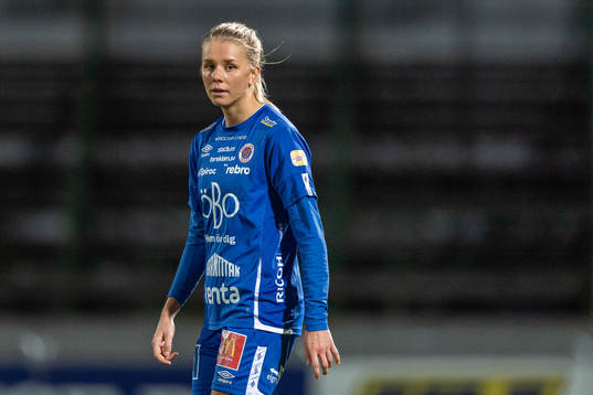 Örebros Nellie Lilja deppar