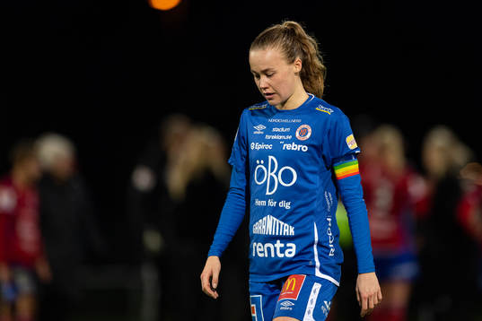 Örebros Frida Abrahamsson deppar