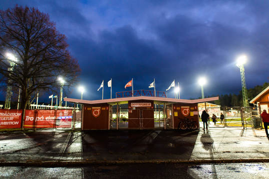Exteriör av Stora Valla