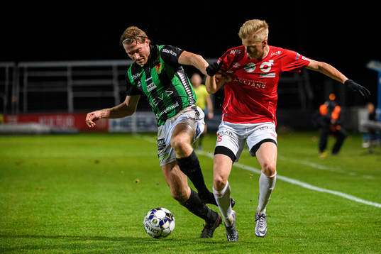 GAIS August Wängberg och Degerfors Axel Lindahl