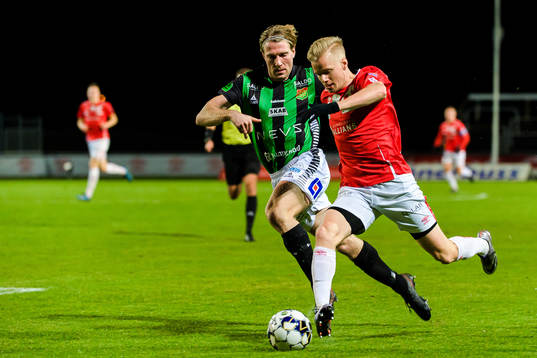GAIS August Wängberg och Degerfors Axel Lindahl