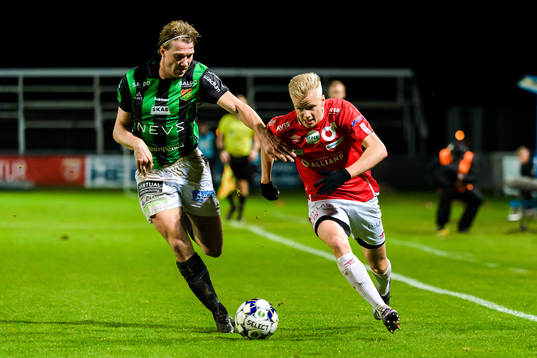 GAIS August Wängberg och Degerfors Axel Lindahl