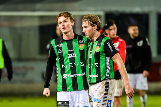 GAIS Julius Johansson och August Wängberg deppar