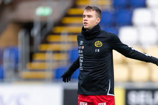 Elfsborgs Leo Väisänen före fotbollsmatchen i