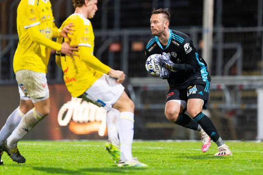 Falkenbergs målvakt Viktor Noring