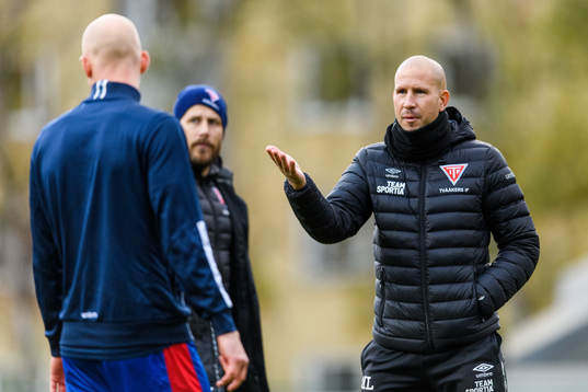 Tvååkers tränare Mattias Lindström