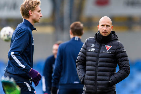 Tvååkers tränare Mattias Lindström
