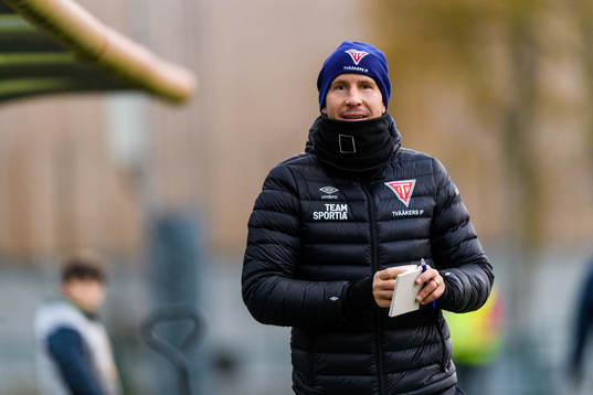 Tvååkers tränare Mattias Lindström