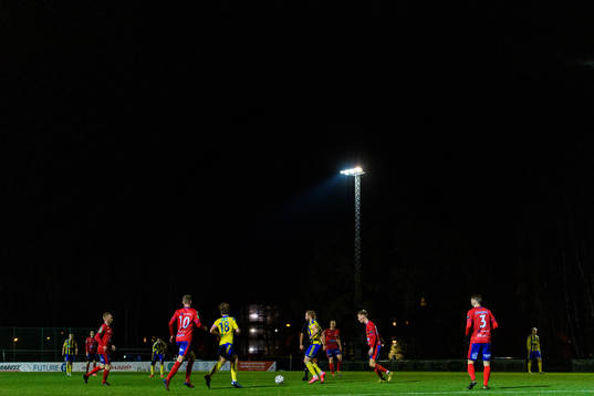 Spel pågår på Harlyckans IP