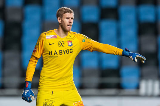Örgrytes målvakt Fredrik Andersson