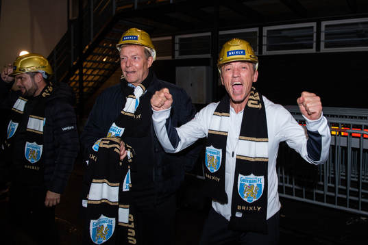 Göteborgs sportchef Lasse Svensson och tränare Mats Gren