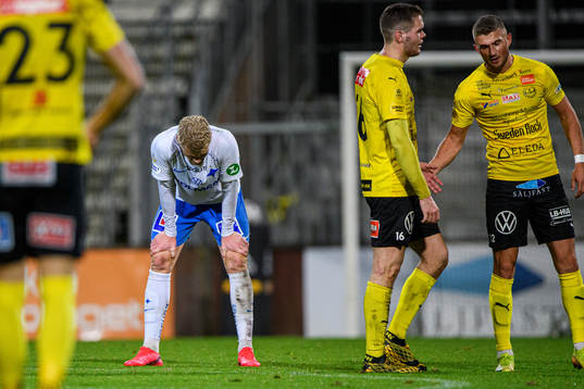 IFK Norrköpings Eric Smith deppar
