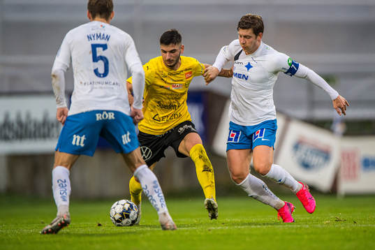 Mjällbys Besard Sabovic , IFK Norrköpings Christoffer