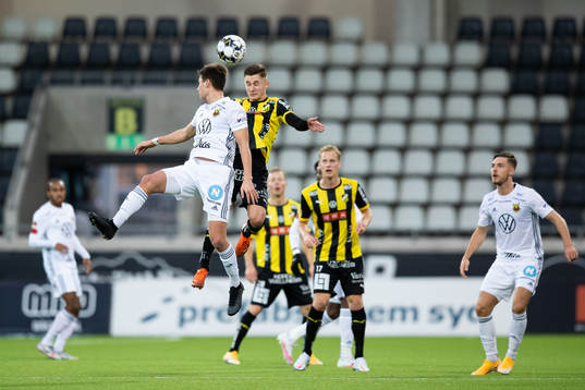 Häckens Leo Bengtsson och Östersunds Nikolaos Dosis