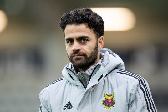 Östersunds tränare Amir Azrafshan