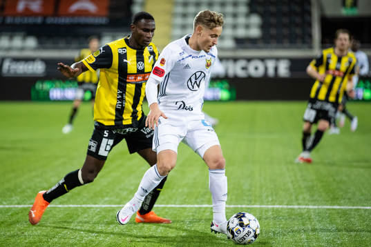 Häckens Godswill Ekpolo och Östersunds Henrik Bellman