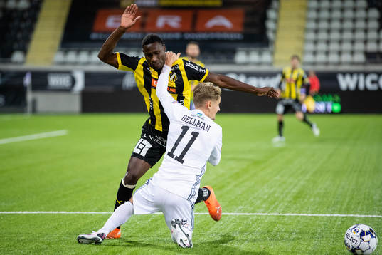 Häckens Godswill Ekpolo och Östersunds Henrik Bellman