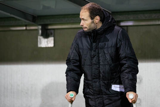 Häckens tränare Andreas Alm