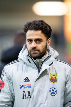 Östersunds tränare Amir Azrafshan