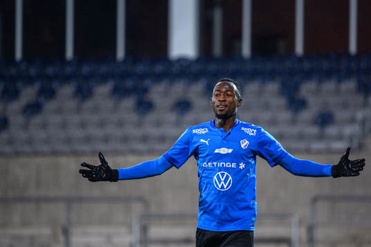 Halmstads Sadat Karim jublar