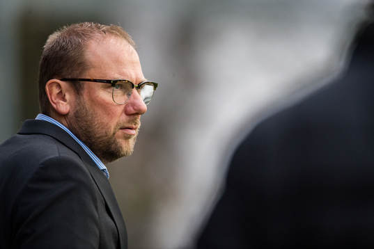 Halmstads tränare Magnus Haglund