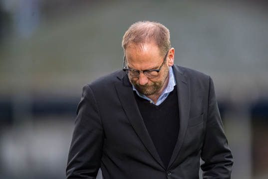 Halmstads tränare Magnus Haglund