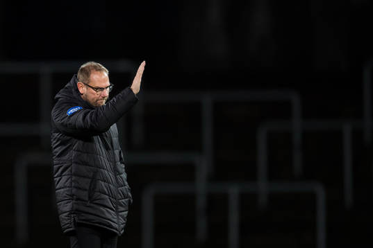 Halmstads tränare Magnus Haglund