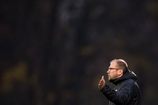 Halmstads tränare Magnus Haglund