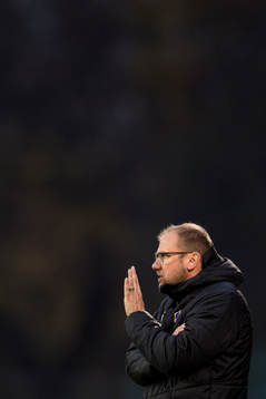 Halmstads tränare Magnus Haglund