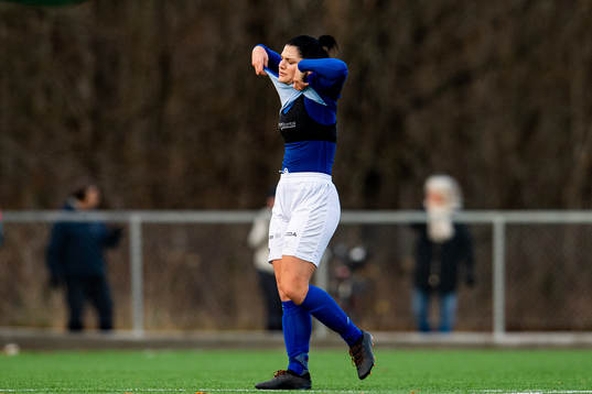 Dejana Stefanovic of Vålerenga looks dejected