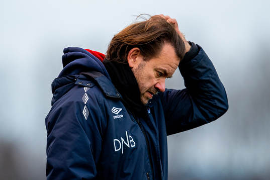 Jack Majgaard Jensen, head coach of Vålerenga, looks