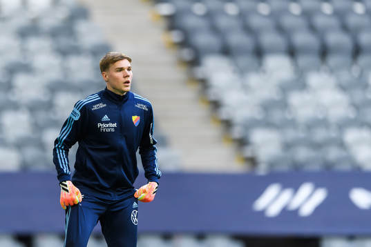 Djurgårdens målvakt Erland Tangvik