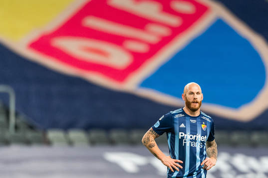 Djurgårdens Magnus Eriksson deppar