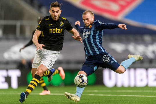 s Sotirios Papagiannopoulos och Djurgårdens Nicklas