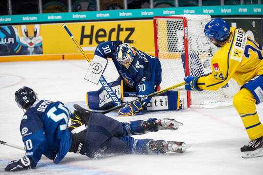 Sami Rajaniemi #30, FIN, Mikael Seppälä #50, FIN, Andreas
