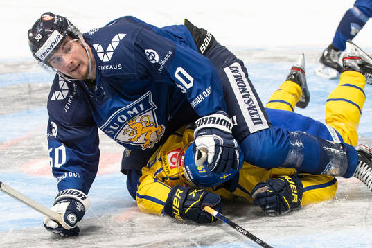 Mikael Seppälä #50, FIN, Anton Wedin #57, SWE