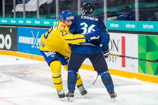 Lias Andersson #23, SWE, Elmeri Eronen #36, FIN